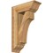 Ekena Millwork Westlake Traditional Rough Sawn Bracket w/ Offset Brace, Western Red Cedar, 8"W x 22"D x 34"H BKT0806X22X34WTL01RWR - alternate 1